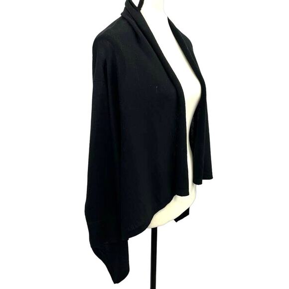 Talbots Petites 100% Merino Wool Open Front Cardigan Sz S MSRP $98 - Picture 2 of 6